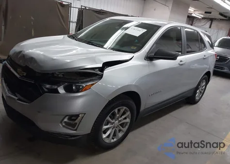 2020 Chevrolet Equinox Fwd Ls из США, поврежденный, VIN 3GNAXHEV6LS670725
